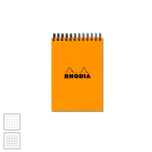 Rhodia Classic Wirebound Notepad A6 (105 x 148) by Rhodia at Cult Pens