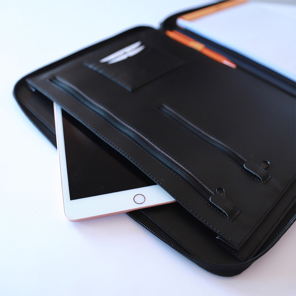 Rhodia Small Zipped Portfolio A5 Peacock by Rhodia at Cult Pens