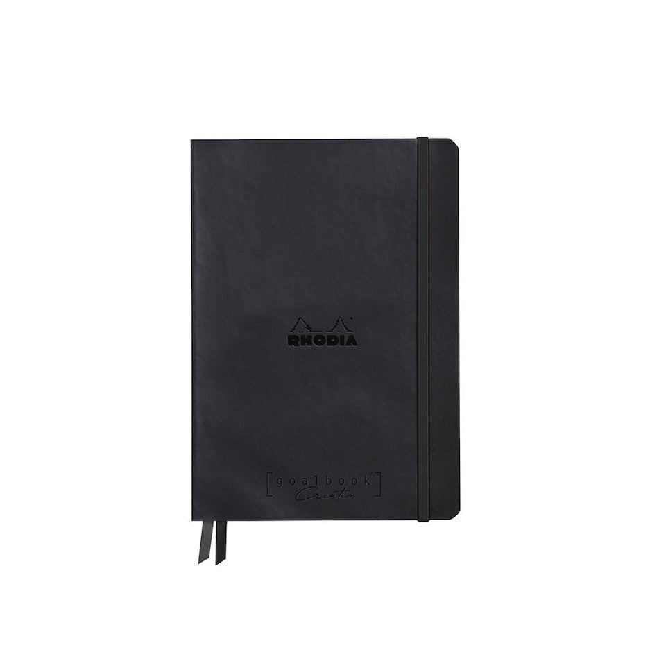 Rhodia Rhodiarama Goalbook Creation with Black Maya Paper Dotted A5 by Rhodia at Cult Pens