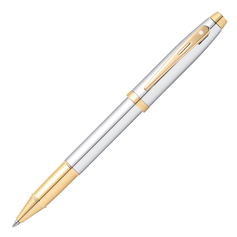 Sheaffer 100 Rollerball Pen Bright Chrome by Sheaffer at Cult Pens
