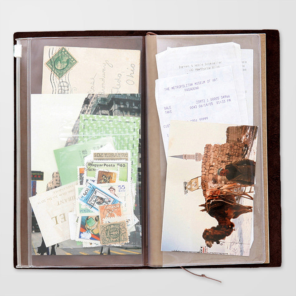 TRAVELER'S COMPANY Notebook Refill Zipper Pocket by TRAVELER'S COMPANY at Cult Pens
