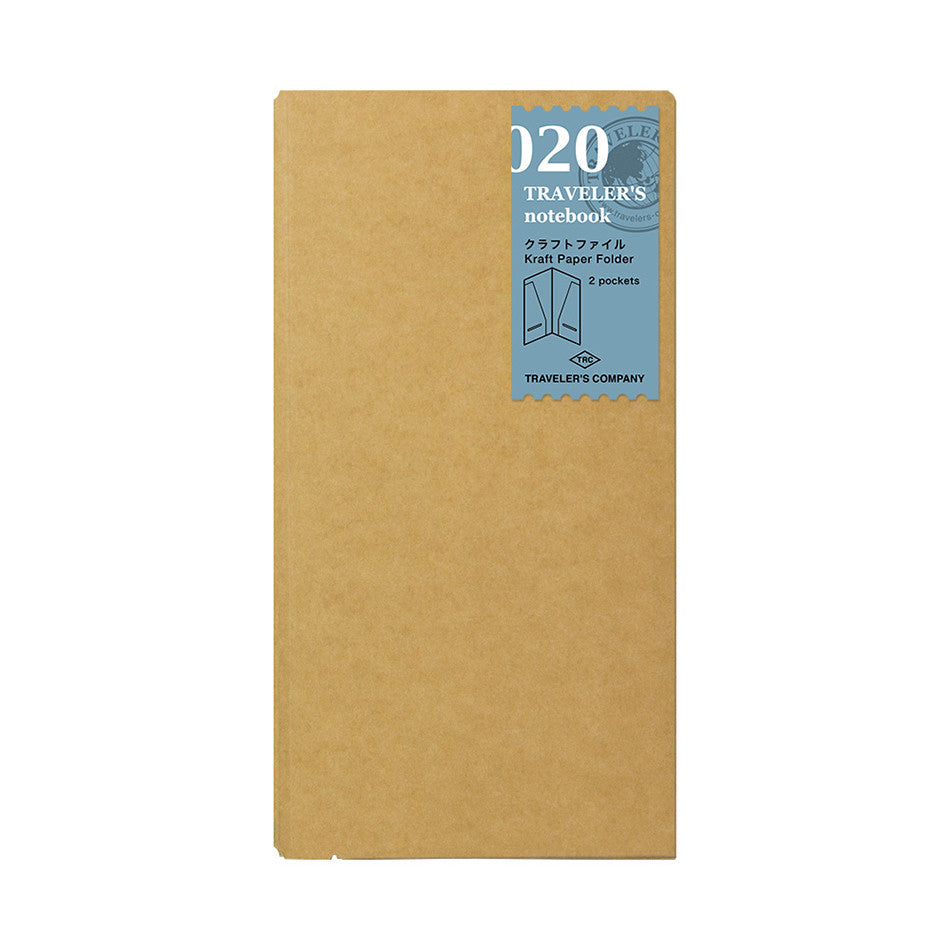 TRAVELER'S COMPANY Notebook Refill Folder Kraft Paper by TRAVELER'S COMPANY at Cult Pens