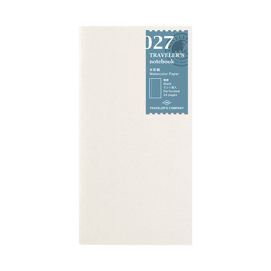 TRAVELER'S COMPANY Notebook Refill Watercolour Paper by TRAVELER'S COMPANY at Cult Pens
