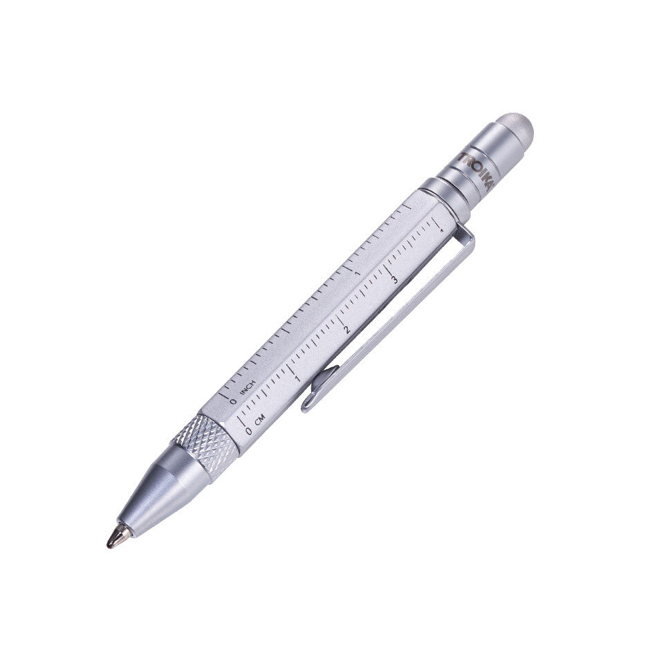 Troika Liliput Mini Construction Pen Silver by Troika at Cult Pens