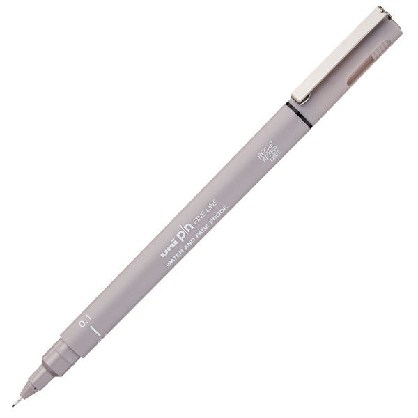 Uni PIN Drawing Pen Light Grey by Uni at Cult Pens