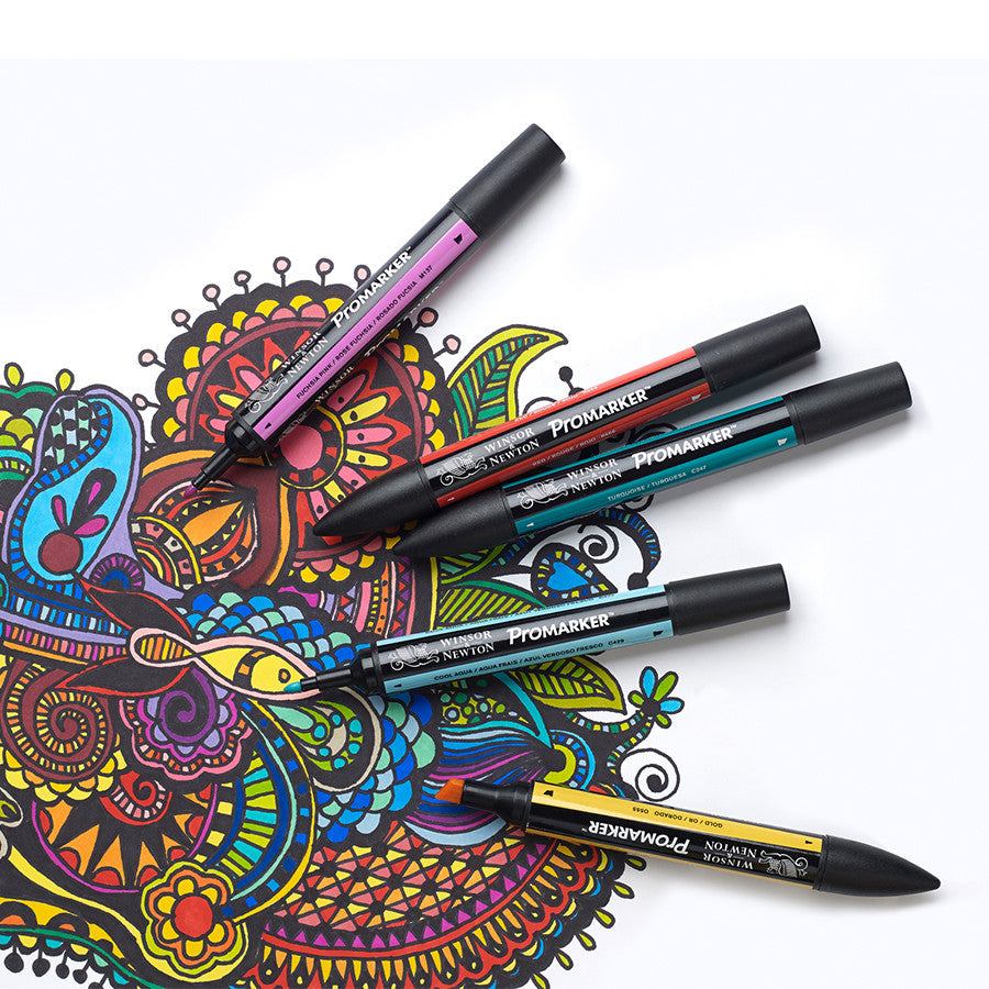 Winsor & Newton ProMarkers Set of 6 Pastel Tones by Winsor & Newton at Cult Pens