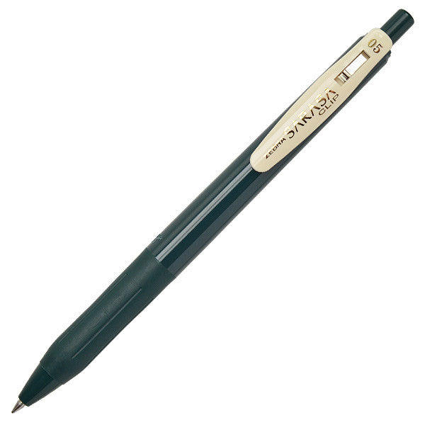 Zebra Sarasa Clip Gel Rollerball Pen 0.5 Vintage Colours by Zebra at Cult Pens