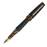 Benu Tessera Fountain Pen Black Amber