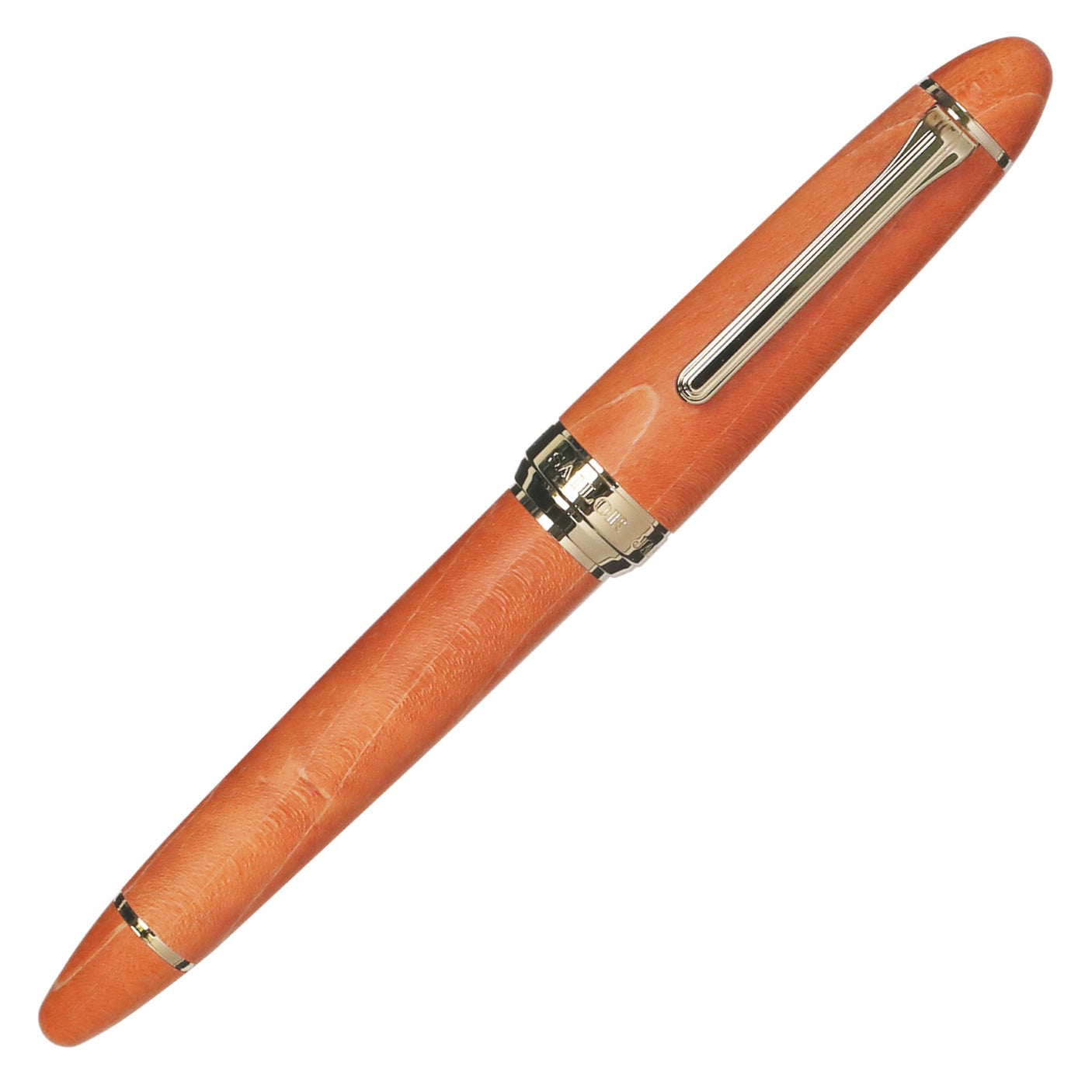 Sailor 1911 Large Fountain Pen Hard Maple Limited Edition Vermilion Medium Fine