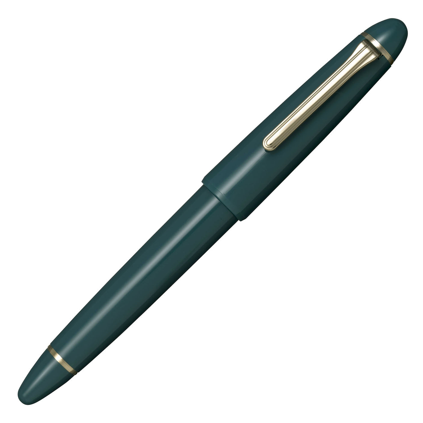 Sailor 1911 Large Casual Fountain Pen Muted Green with Gold Trim Steel Nib