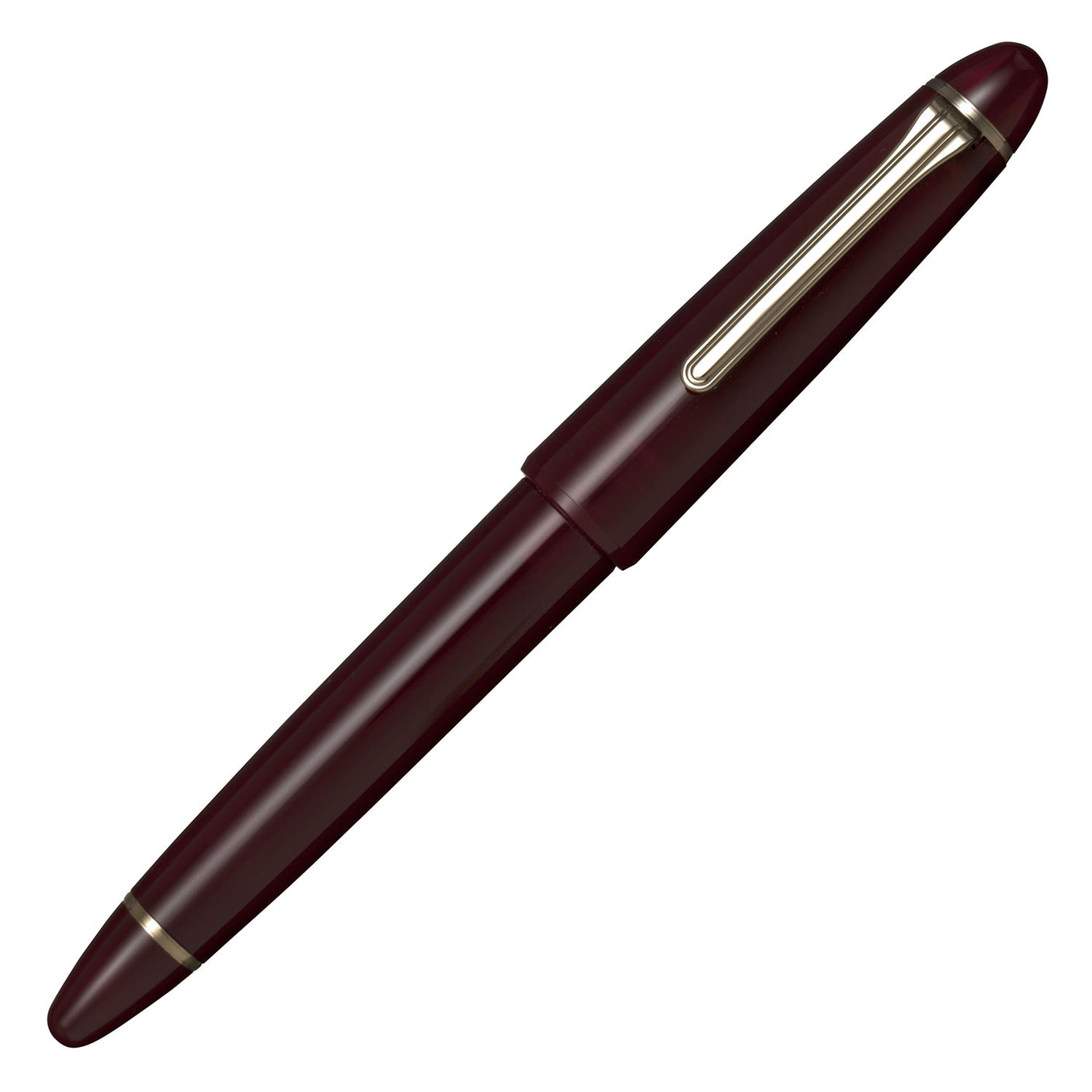 Sailor 1911 Large Casual Fountain Pen Muted Red with Gold Trim Steel Nib