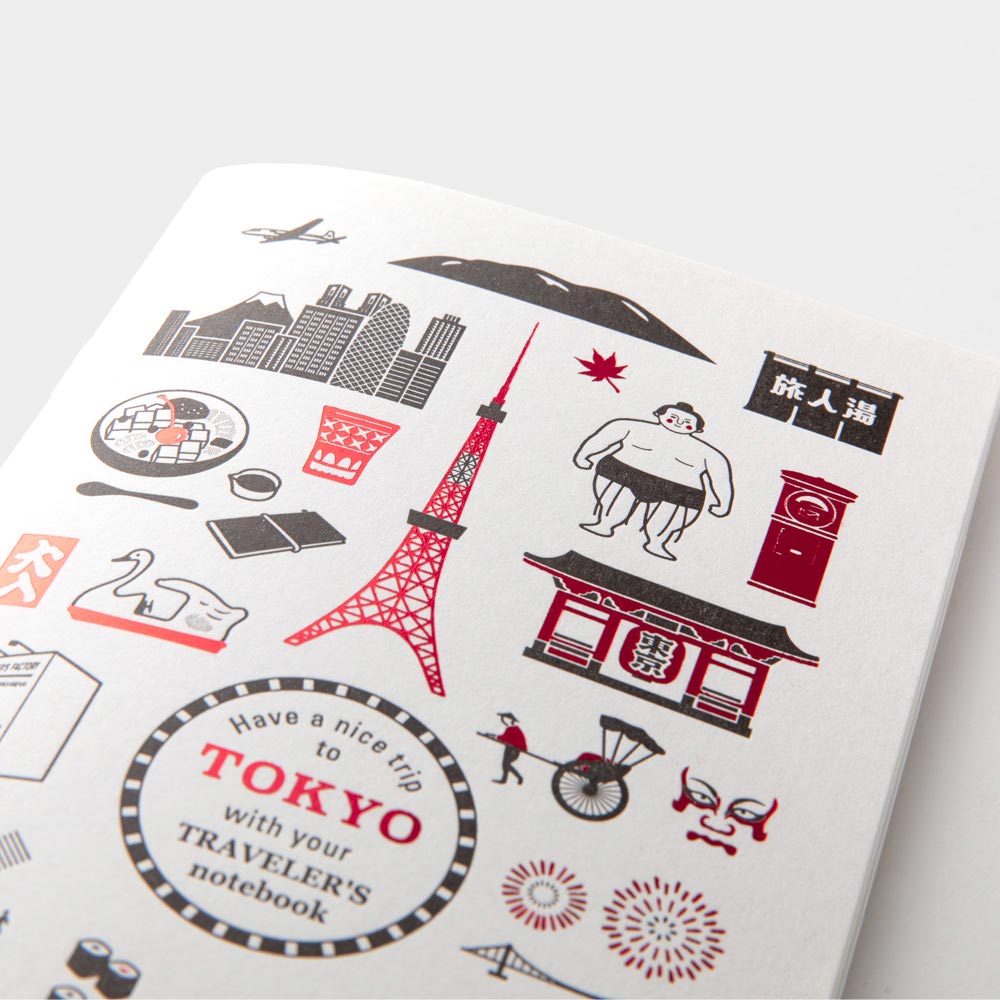 TRAVELER'S COMPANY Traveler's Notebook Tokyo Refill Blank