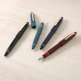 Sailor 1911 Large Casual Fountain Pen Muted Green with Gold Trim Steel Nib