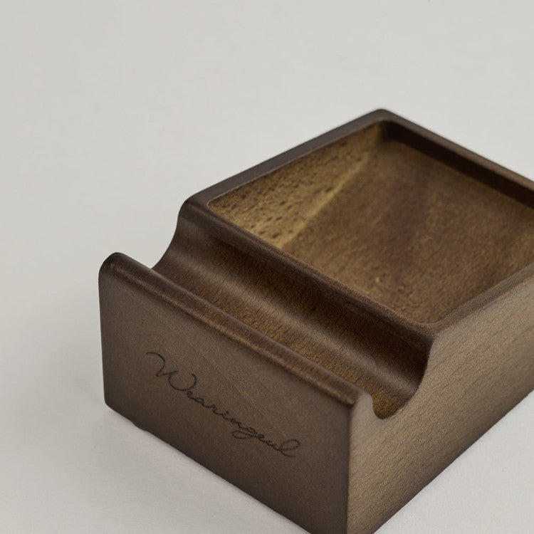 Wearingeul Wooden Ink & Pen Rest