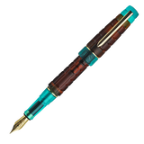 Benu Tessera Fountain Pen Ribbon Turquoise