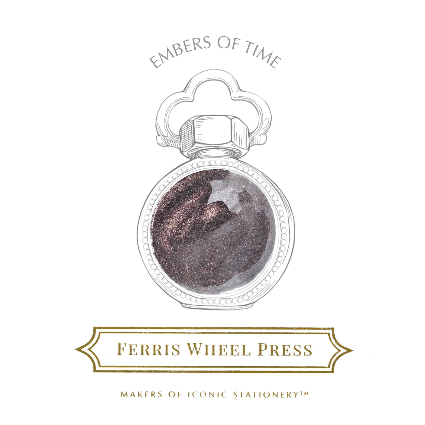 Ferris Wheel Press Everyday Fountain Pen Ink 10ml Embers Of Time