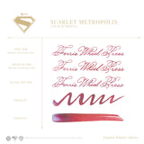 Ferris Wheel Press Superman Fountain Pen Ink 28ml Scarlet Metropolis