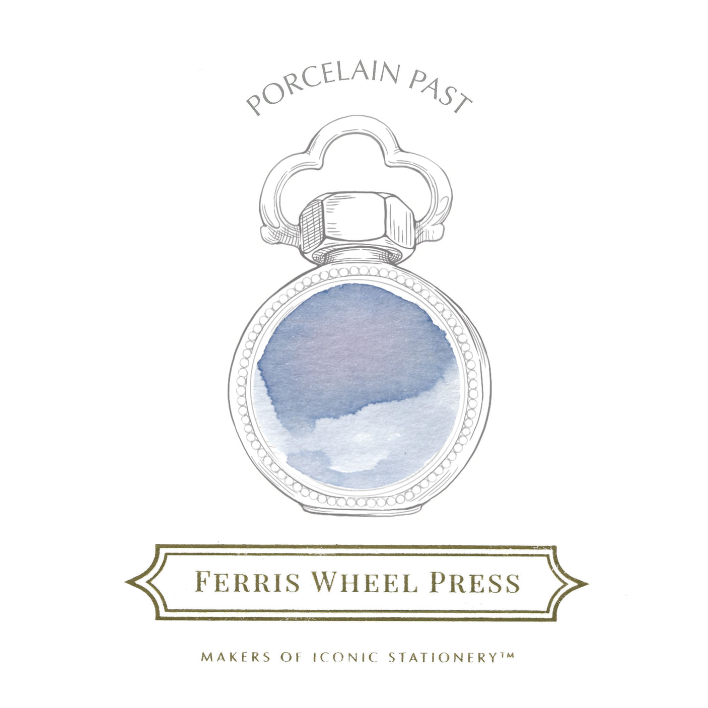 Ferris Wheel Press Everyday Fountain Pen Ink 10ml Porcelain Past