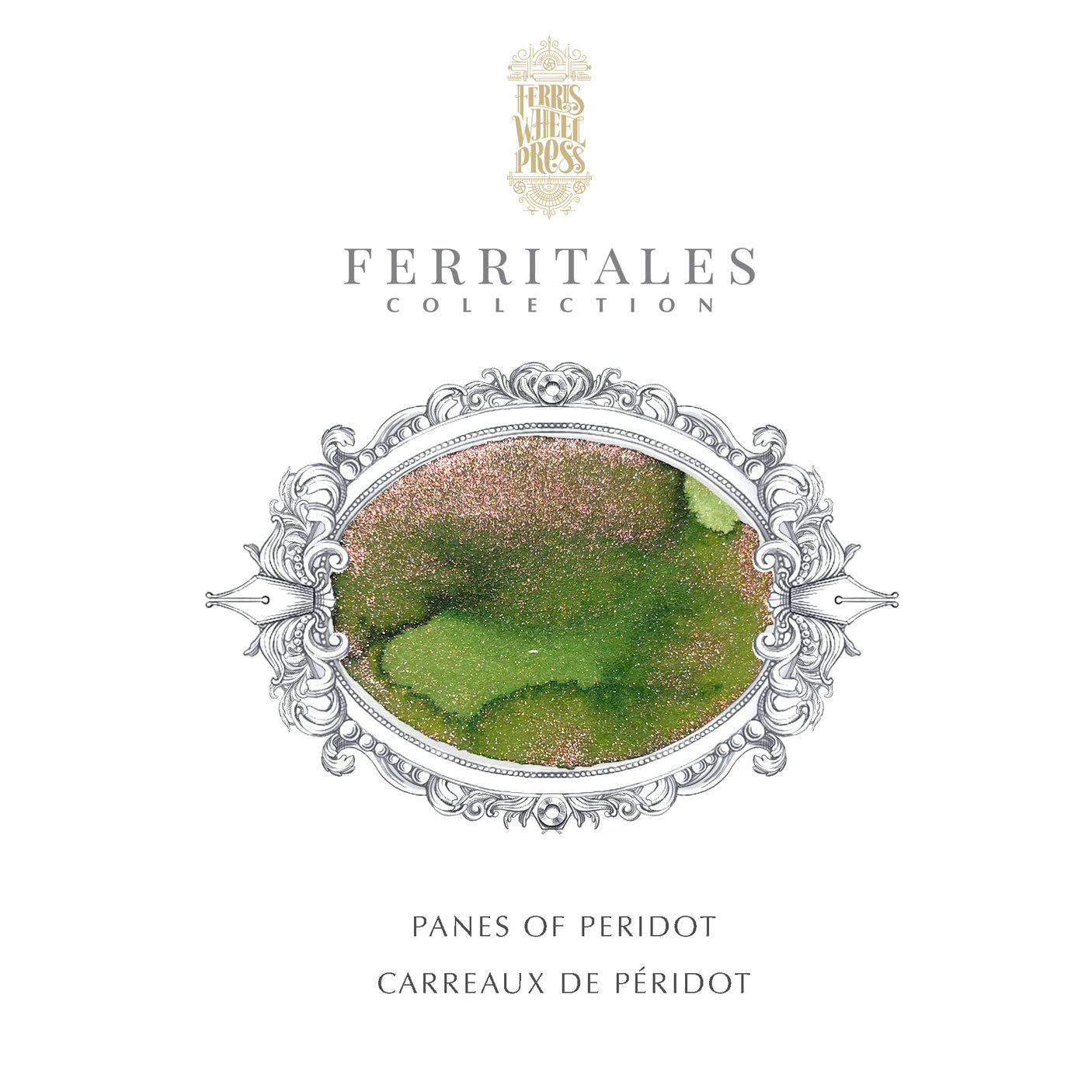 Ferris Wheel Press Ferritales Fountain Pen Ink 10ml Panes of Peridot