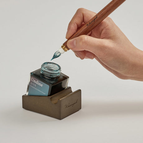 Wearingeul Wooden Ink & Pen Rest