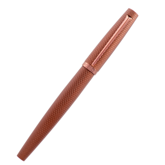 Diplomat Viper Guilloche Rollerball Brown
