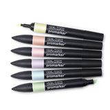 Winsor & Newton Promarker Brush Set of 6 Pastel Tones