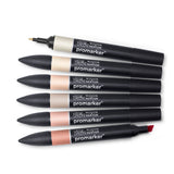 Winsor & Newton ProMarkers Set of 6 Skin Tones - Set 1