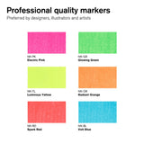 Winsor & Newton ProMarker Set of 6 Neon