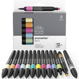 Winsor & Newton ProMarkers Set of 12+1 - Set 2
