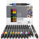 Winsor & Newton ProMarkers Set of 12+1 Tattoo Tones