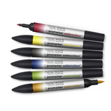 Winsor & Newton Watercolour Markers Set of 6 Basic