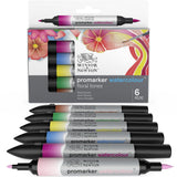 Winsor & Newton Water Colour Markers Set of 6 Floral