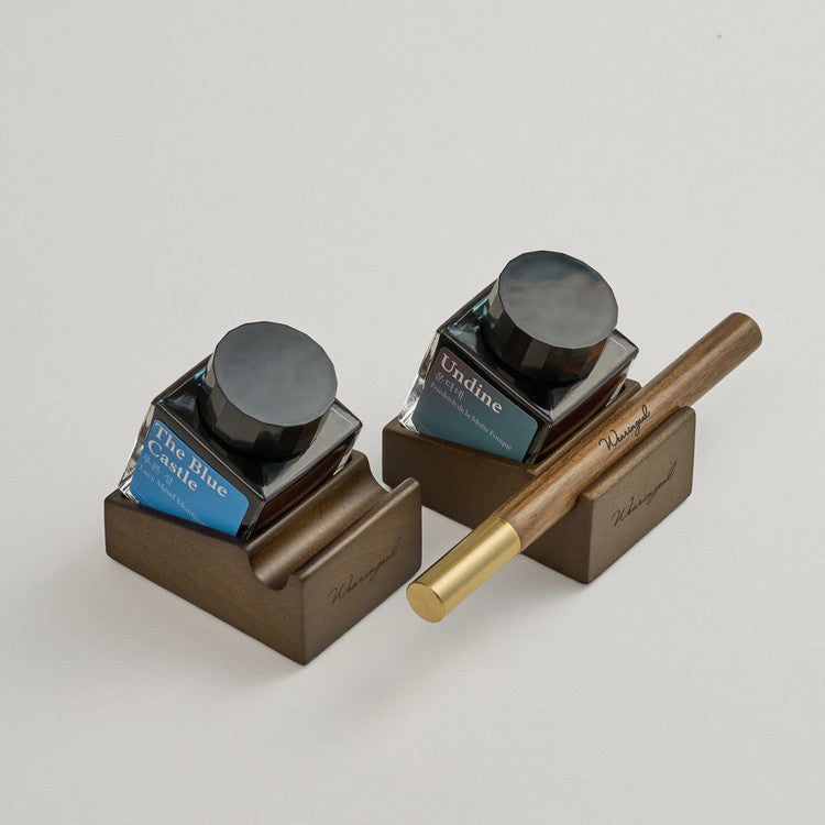 Wearingeul Wooden Ink & Pen Rest
