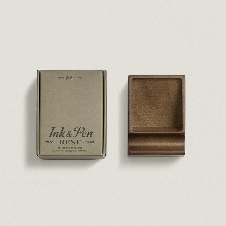 Wearingeul Wooden Ink & Pen Rest