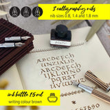 ONLINE Newood Calligraphy Fountain Pen Gift Set Nautral Wawa Wood