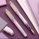 BENU Talisman Fountain Pen Pink Opal