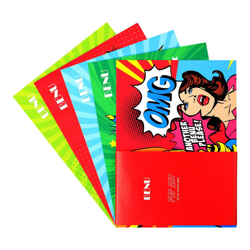 Benu Pop Art Postcard Set