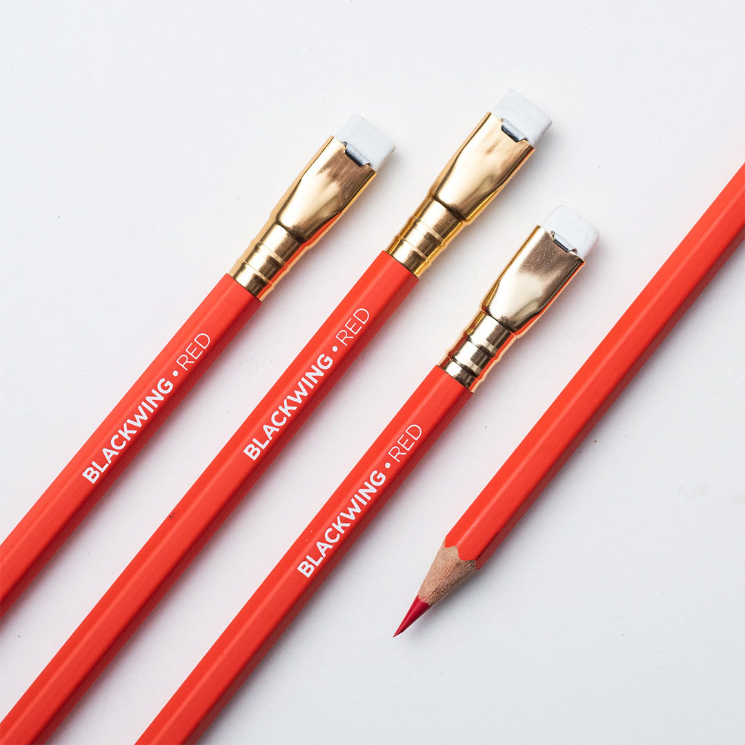Blackwing Red [Set of 4 Pencils]