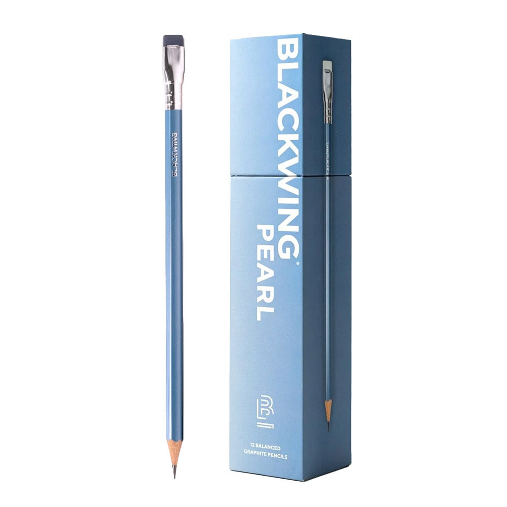 Blackwing Pearlescent Pencils Set of 12 Blue