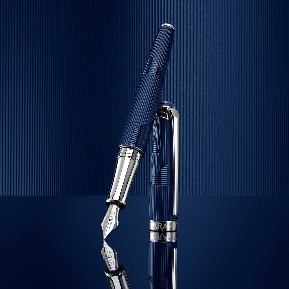 Caran d'Ache Leman Fountain Pen Bleu Marin