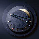 Caran d'Ache 10 Pencil Colour Set Cosmic Blue