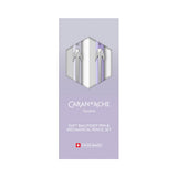 Caran d'Ache Special Edition 849 Ballpoint Pen & 844 Mechanical Pencil 0.5mm Set Blooming Lavender