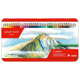 Caran d'Ache Pablo Artists Permanent Colour Pencil Assorted Tin of 80 by Caran d'Ache at Cult Pens