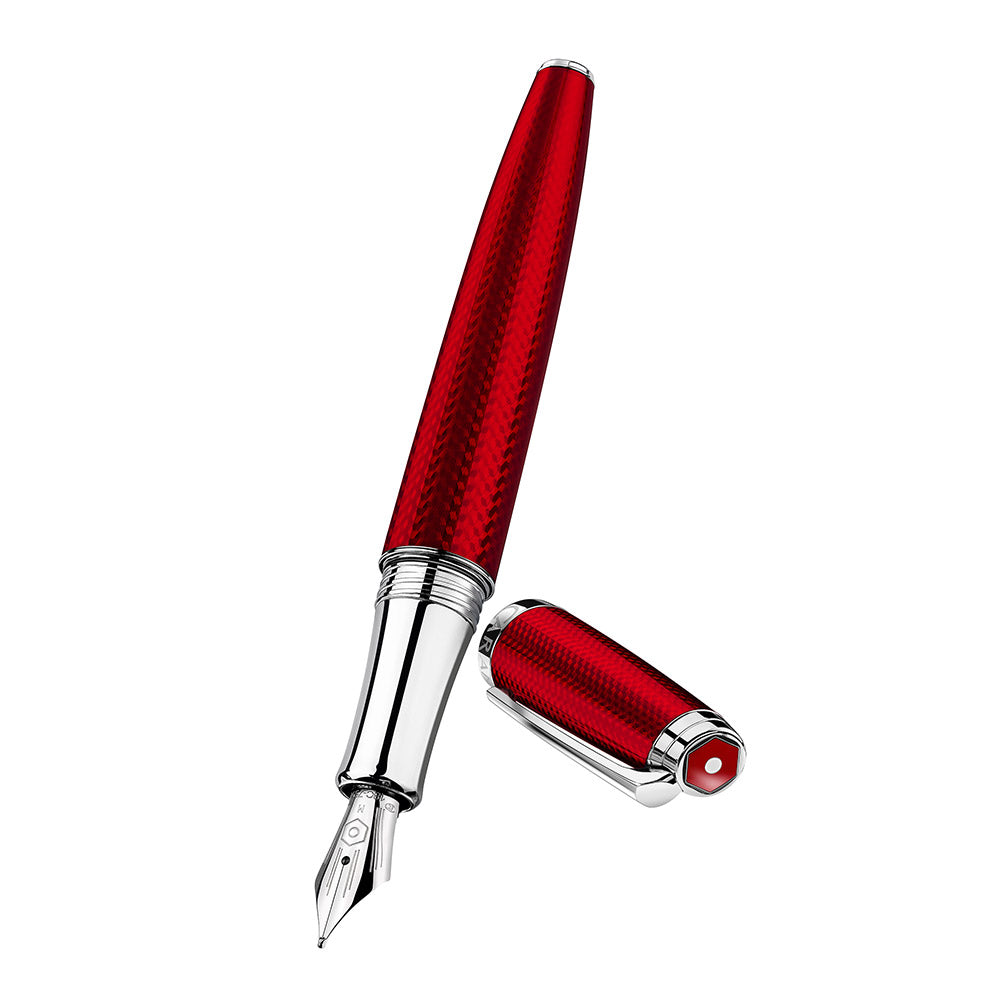 Caran d'Ache Leman Fountain Pen Rouge Carmin