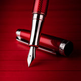 Caran d'Ache Leman Fountain Pen Rouge Carmin