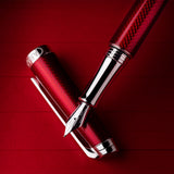 Caran d'Ache Leman Fountain Pen Rouge Carmin