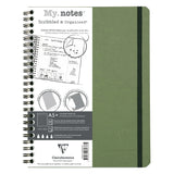 Clairefontaine Age Bag My Notes Wirebound Notebook with Detachable Margin Dotgrid A5+