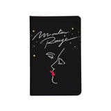Clairefontaine Moulin Rouge Stapled Notebook Sewn On Spine 75x12cm