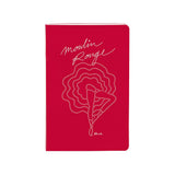 Clairefontaine Moulin Rouge Stapled Notebook Sewn On Spine 11x17cm