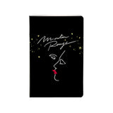 Clairefontaine Moulin Rouge Stapled Notebook Sewn On Spine 11x17cm